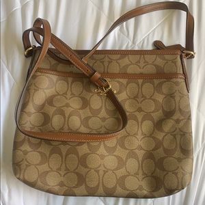 NWOT Leather Coach Crossbody Purse